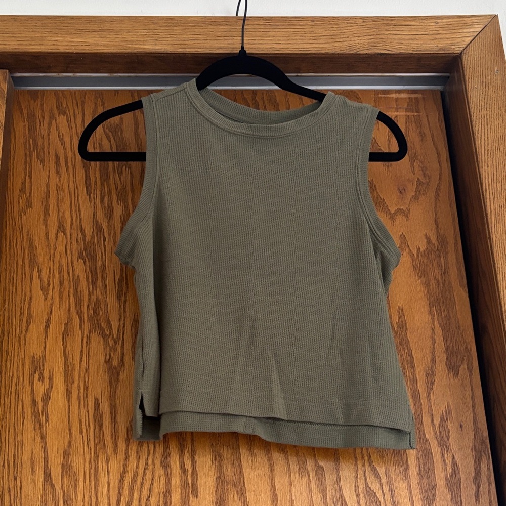 All in Motion Olive Green Tank Top